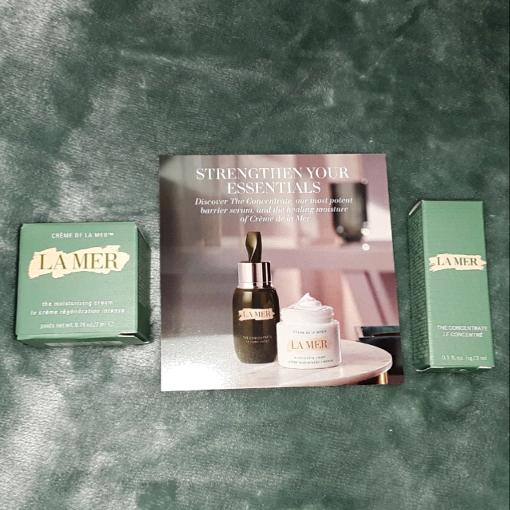 La Mer The Concentrate & Moisturizing Cream BRAND NEW IN BOX